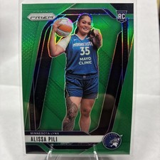 2024 Panini Prizm WNBA - Alissa Pili #150 (Rookie, Minnesota Lynx, Green Prizm)