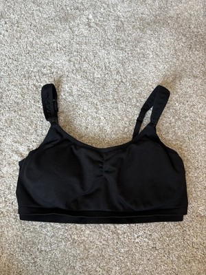 NEW AUDEN 2-in-One Nursing and Hands Free Pumping Bra Black Size Medium