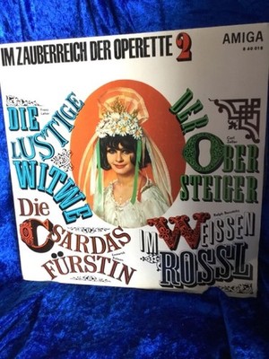 Die Lustige Witwe, die Csardasfürstin, der Obersteiger, im weißen Rößl / Vinyl r