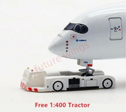 1:400 YY Wings Lufthansa Airlines A340-600 D-AIHF/D-AIHK +Free Tractor - Picture 7 of 26