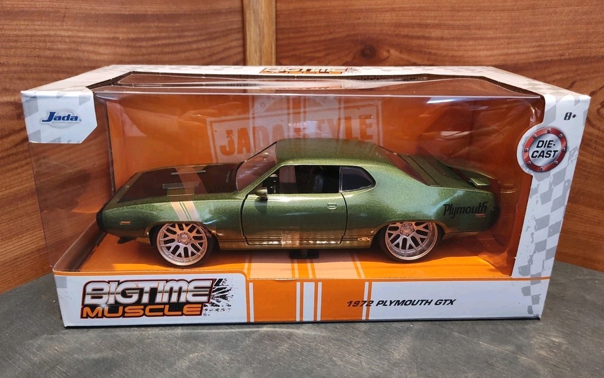 ダーティー・ステイツ・オブ・アメリカ NEW 2026 JADA BIG TIME MUSCLE 1972 PLYMOUTH GTX 1:24 SCALE DIE
