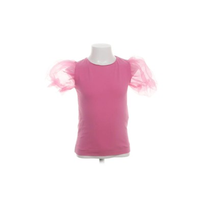 Zara, Top, Größe: 122, Pink, Polyester, Einfarbig, Mädchen #jLO