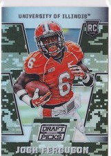 2016 Josh Ferguson Prizm Collegiate Draft Picks Camo RC 160/199 #139 (A7695)