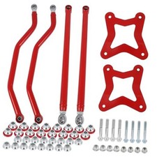 High Clearance Rear Radius Arms/Rods for 2014 Polaris RZR XP 1000/ XP 4 Red