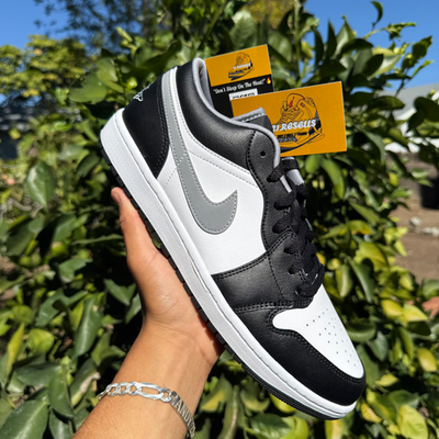 Nike Air Jordan 1 Low Black/Gray/White Jordan 1 AJ1 553558-040 New