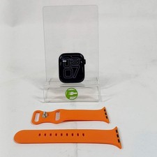 Unlocked Apple Watch SE 3 44MM Midnight Aluminum Orange MEPJ4LW/A GPS Only