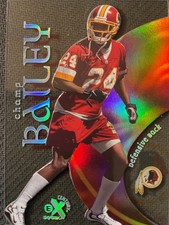 1999 Skybox EX Century - Champ Bailey #70 (RC) Washington Redskins NFL HOFer