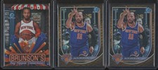 2025-26 Bowman Chrome (LOT x3) JALEN BRUNSON Reptilian Refractor Hobby Star JMP9
