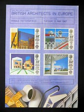 GB 1987 Architecture Royal Mail Poster Tiny/Fault YZ312