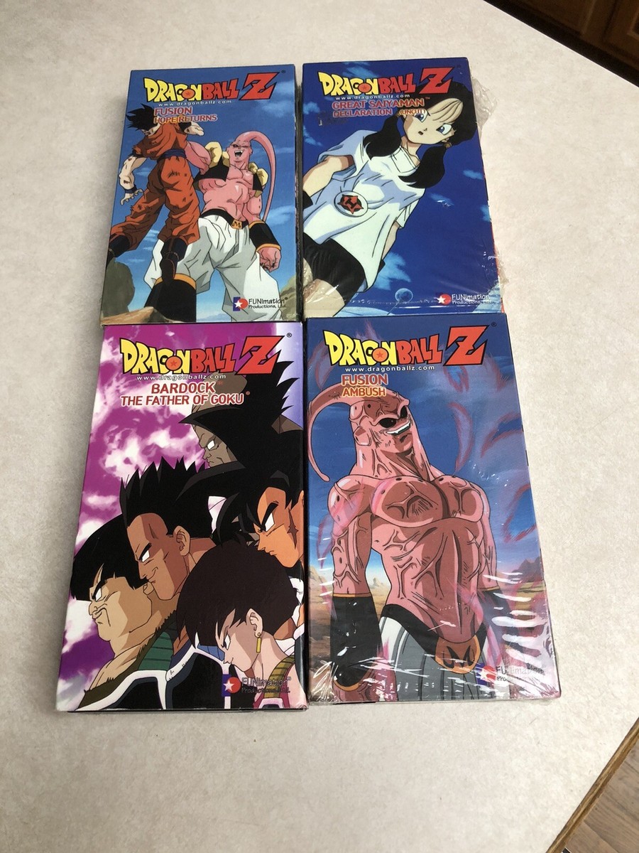 Dragon Ball Z - Lot Of 4 VHS Tapes Genuine Working | eBay