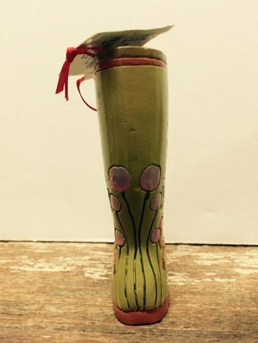 Kurt Adler Decrative Veggie Peppers Gardening Resin Boots Christmas Ornament NWT - Picture 6 of 8