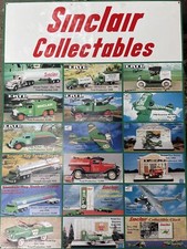 Nice Sinclair Collectables Oil Gas Toy Promo Sign. Metal.