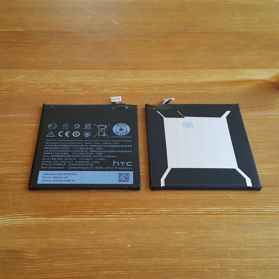 GENUINE HTC One X9, Desire 10 Pro, Desire 10 Lifestyle Battery B2PS5100 3000mAh - Image 2 of 4