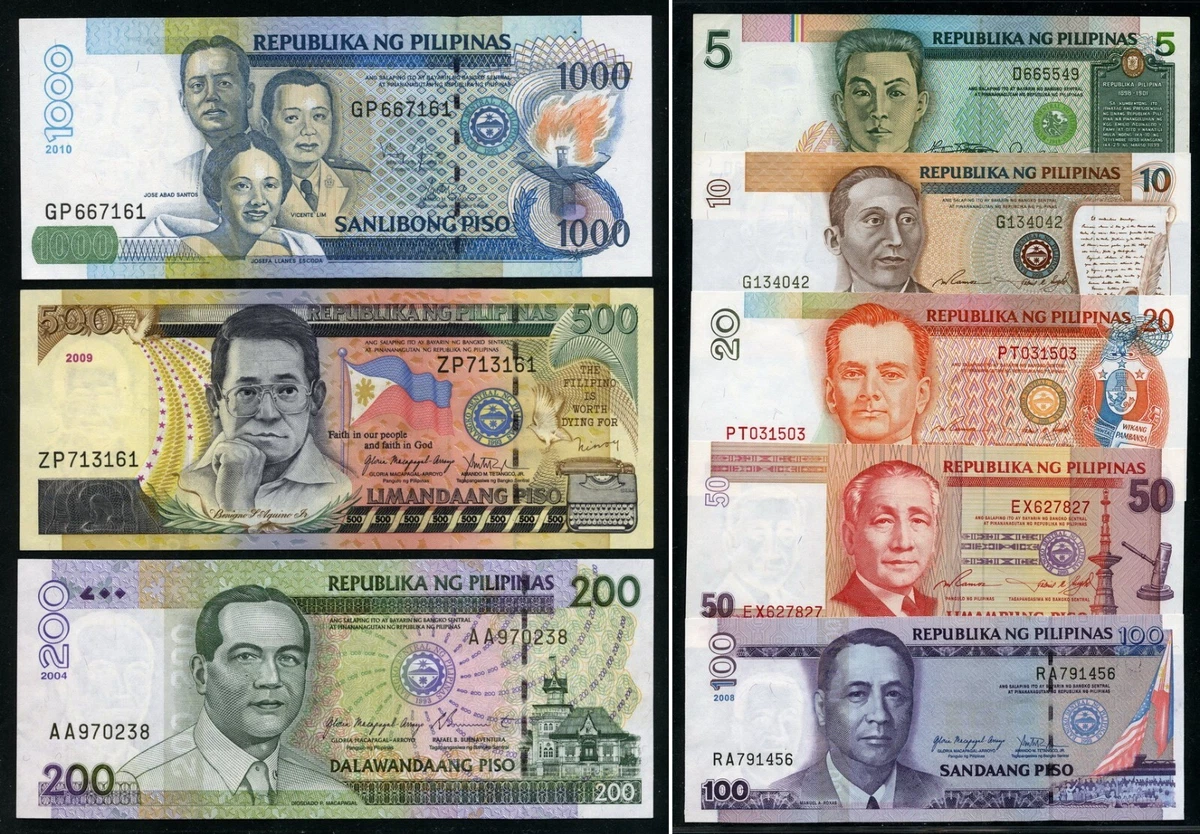 Old philippine clearance money