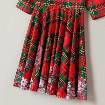 Girl's Red & Green Winter Plaid Snowflakes Festive Party Swing Dress NWT 7/8 | eBay Girl's Red & Green Winter Plaid Snowflakes Festive Party Swing Dress NWT 7/8 | eBay