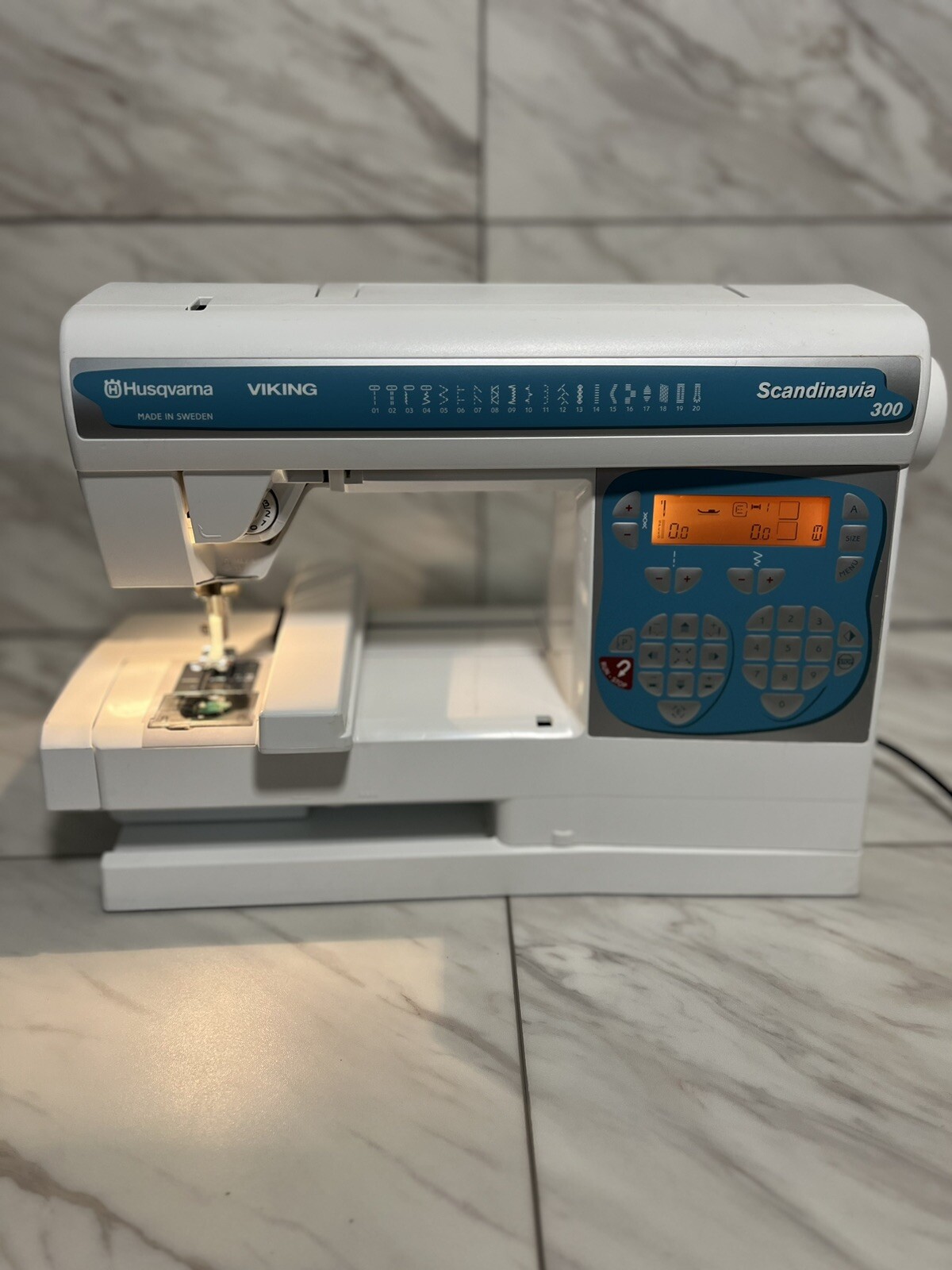 Husqvarna Viking Scandinavia 300 Sewing Embroidery Machine W/ Accessories eBay