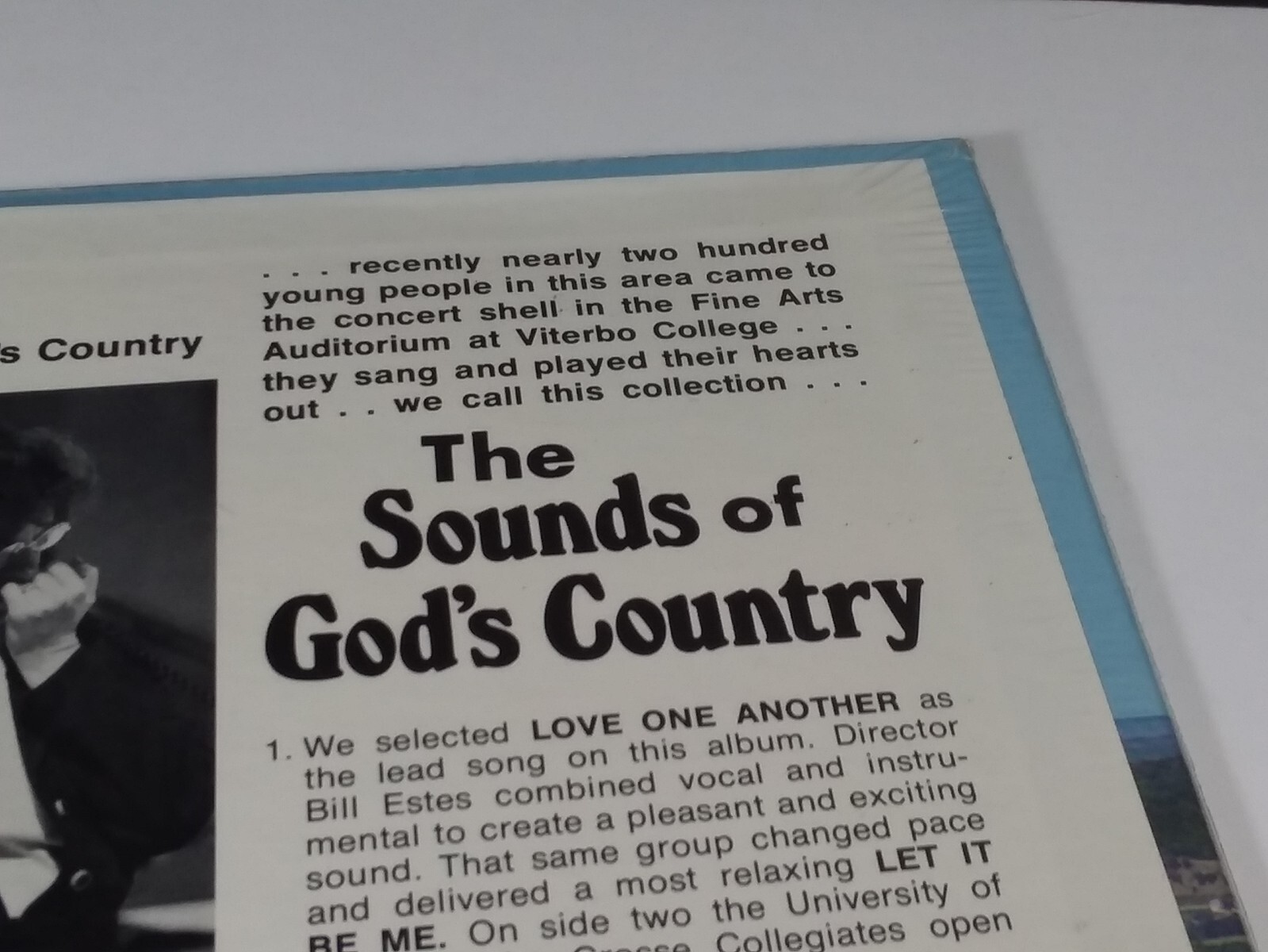 Sounds of God's Country - NEW - La Crosse WI - Aquinas Logan Central 33 LP