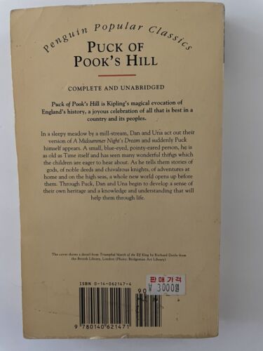 Puck of Pook's Hill (Penguin Popular Classics) by Kipling, Rudyard - Picture 2 of 2