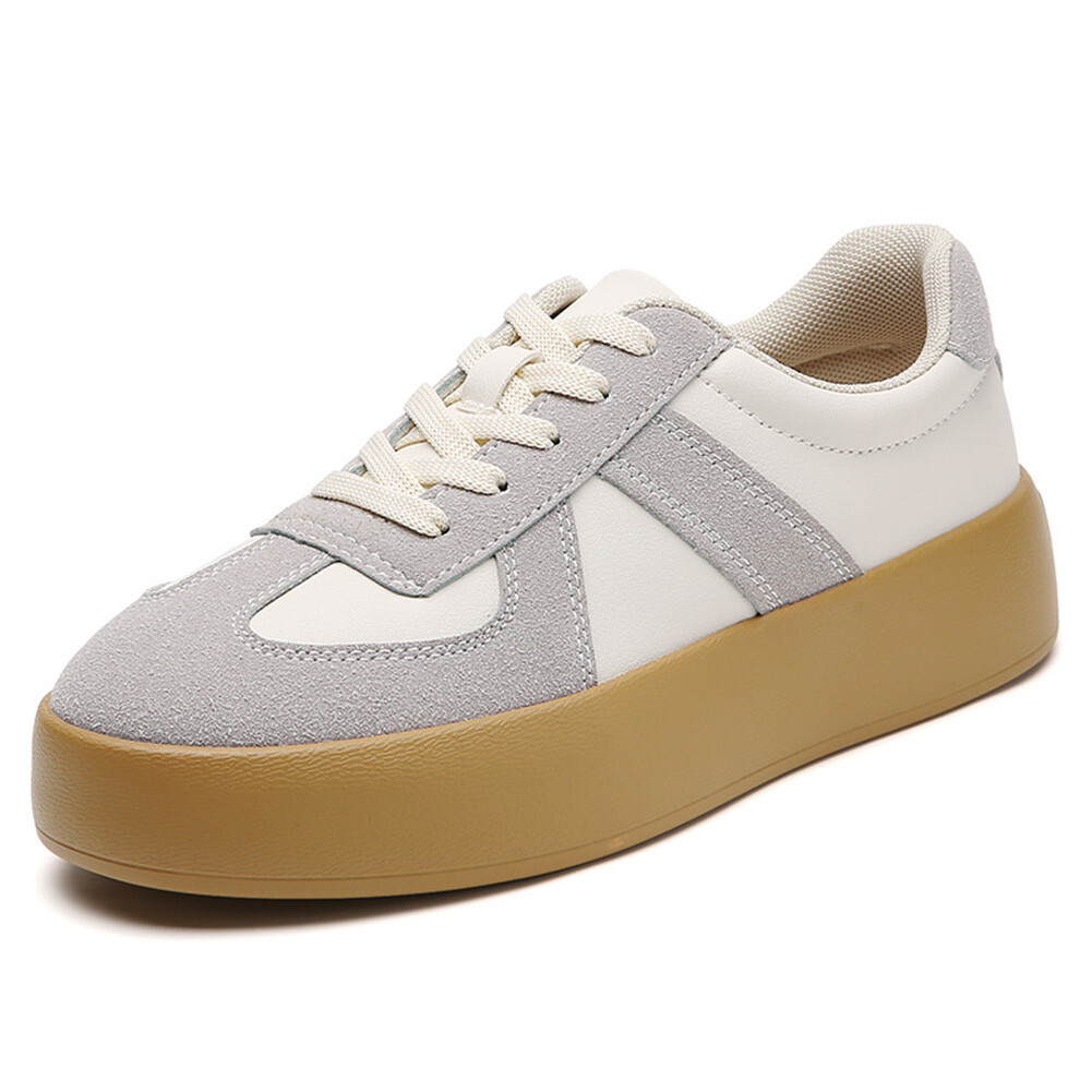 SAOLA Scarpe da passeggio donna stringate scarpe da passeggio antiscivolo scarpe da skate scarpe outdoor