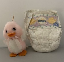 ❣️ Couche vintage poupée bébé reborn ou collection naissance PAMPERS #2