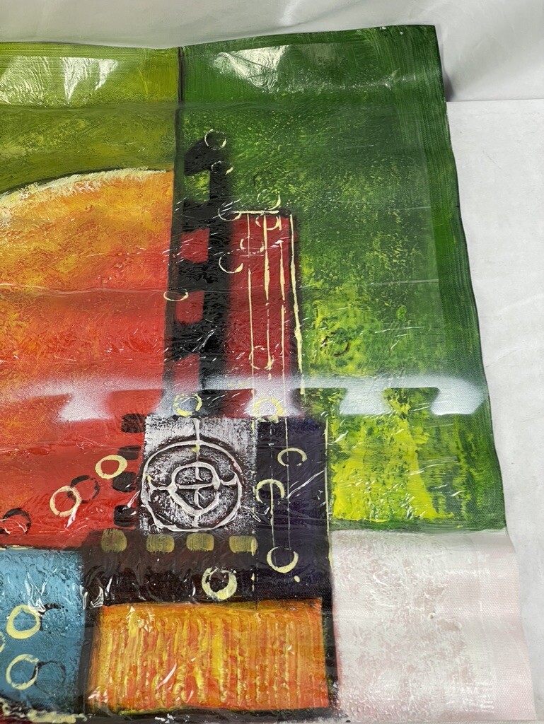 Four Seasons Abstract Large Fine Art Oil On Canvas Painting eBay