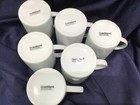 6 CRATE + BARREL basic white MUGS never used! NEW! BONUS WITH BUY IT NOW!! — photo 5