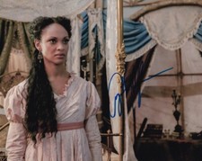 CYNTHIA ADDAI ROBINSON signed Autogramm 20x25cm SPARTACUS in Person autograph