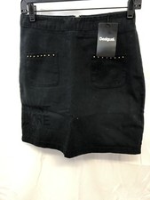 Woman Skirt Desigual Sizes 36 Ref:19WWFW02/2000 Black New  