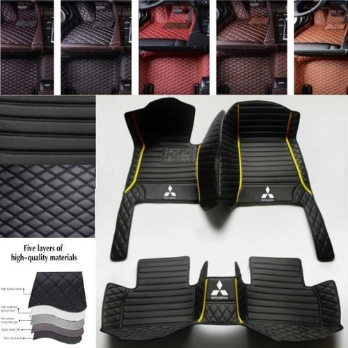 Fit for Mitsubishi Mirage Car Floor Mats Cargo Liners Auto Carpets Custom Mats - Imagen 1 de 38