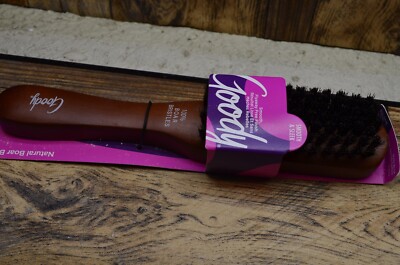 Goody Styling Essentials Goody Boar Hair Brush, Wood, 1-count (1942247)