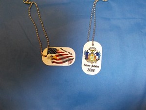 imprinted dog tags