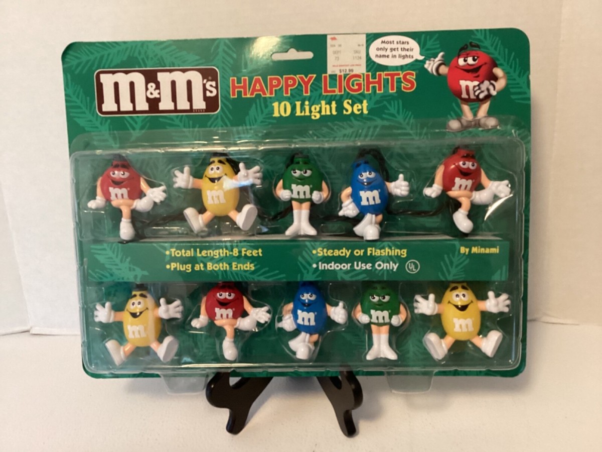 M&M's Happy Lights 10 Light Set Brand New | eBay