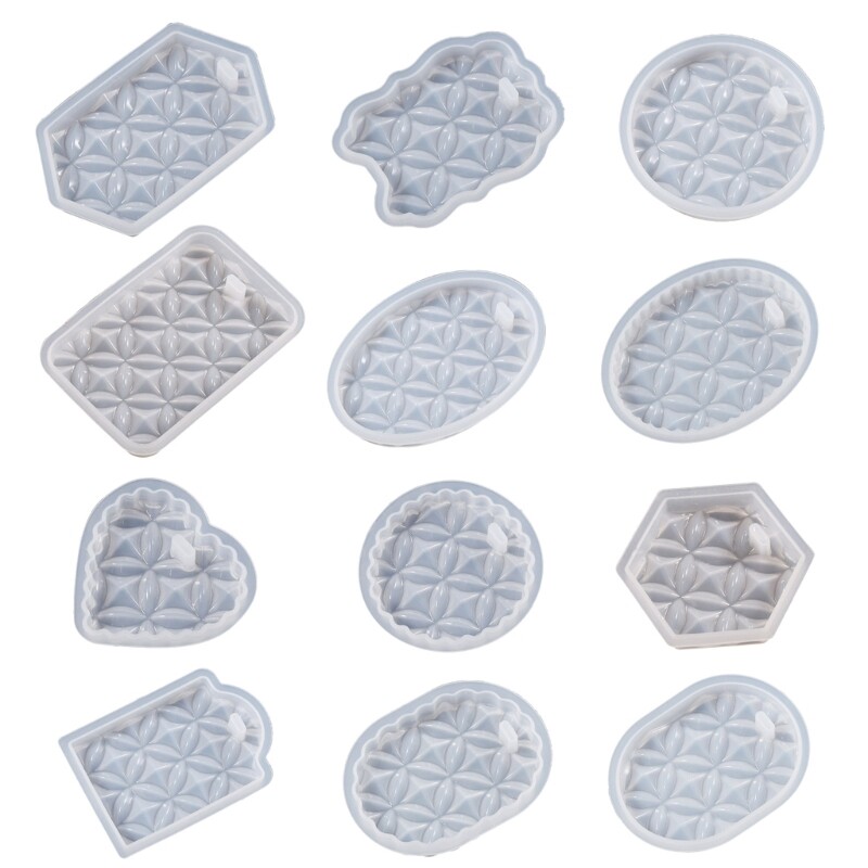 Custom Silicone Keychain Molds for Resin Epoxy Casting