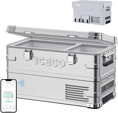ICECO APL35 12 Volt Car Refrigerator SECOP Compressor  -4 ~68  for RV With Cover