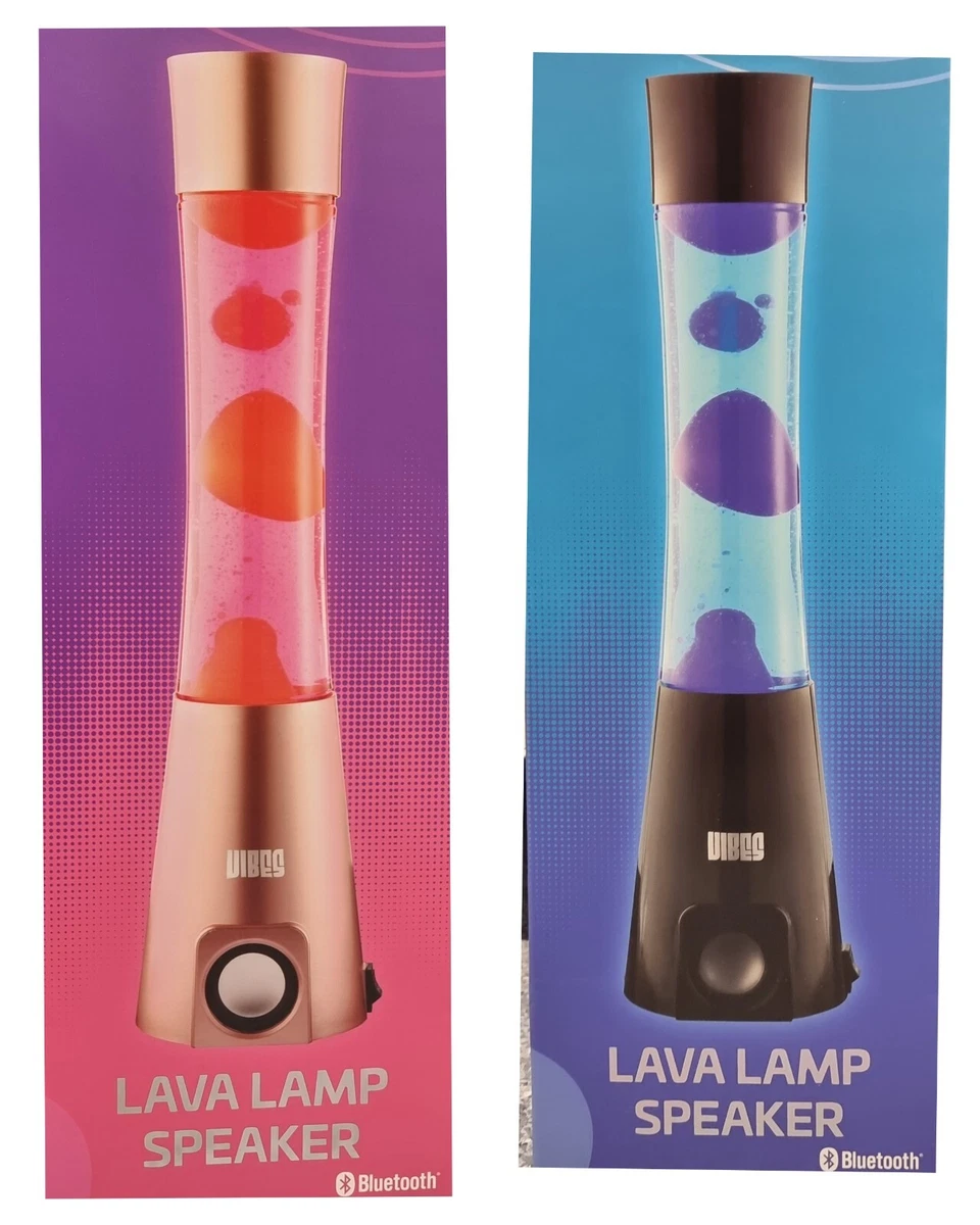 Vibes New Edition Lava Lamp Bluetooth Speaker LED Light Smartphone Control