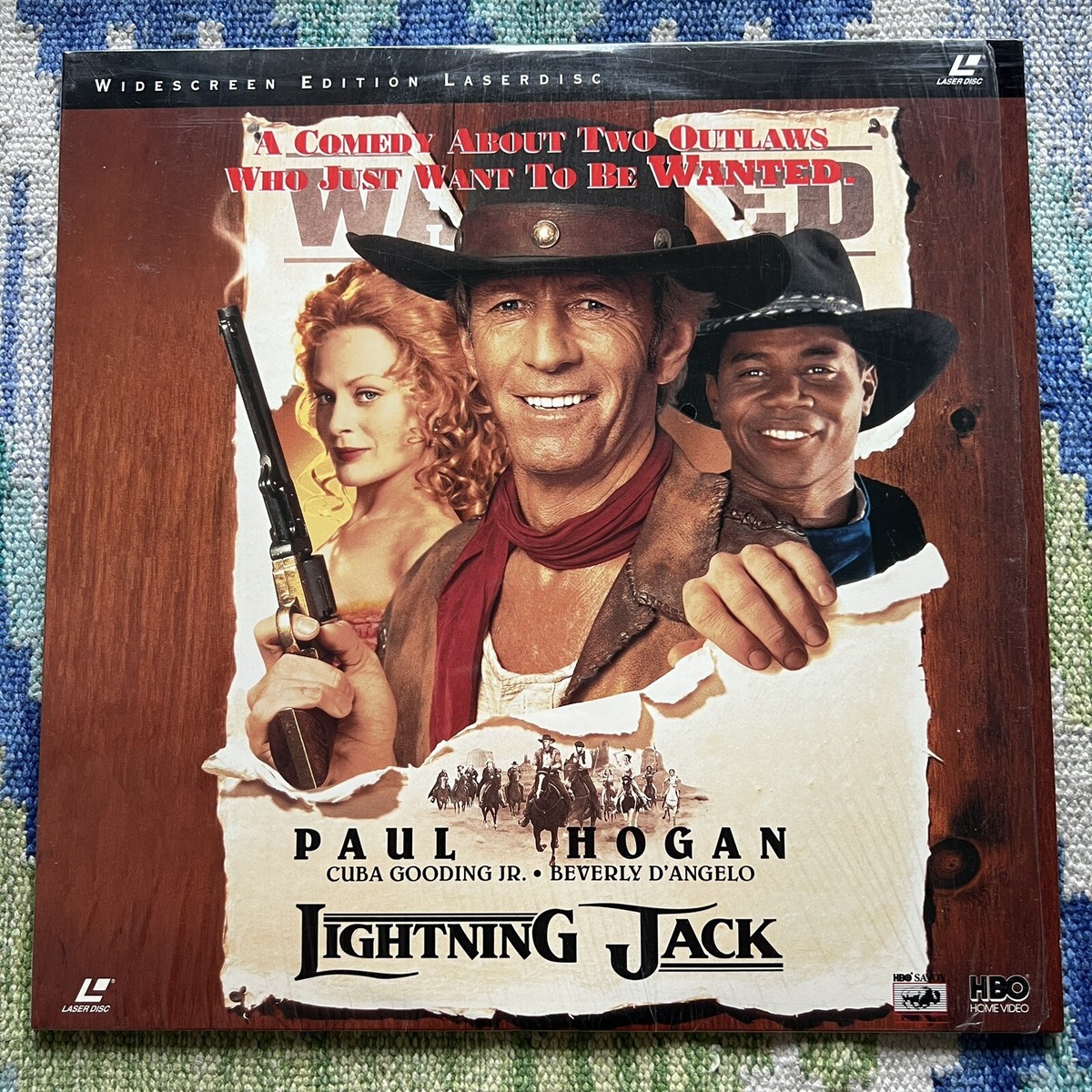Lightning Jack (1994) Laserdisc Widescreen-Tested Paul Hogan Cuba