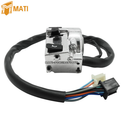 Left Turn Signal Horn Switch Headlight For Honda Shadow ACE 750 VT750C/CD 98-03 - Foto 4