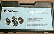 KIT VALIGETTA PESI  ALLENAMENTO 19 KG DISCHI MANUBRI ART.11726