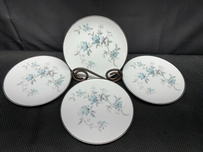 Noritake ''LORENE'' Japan ~ #5764 ~ Set of 4 ~ Bread Plates ~ 6 3/8''