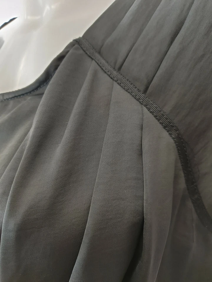 H1) TRULY by Part Two Kleid HARLA Gr. 38 M Cocktailkleid Schwarz - Bild 4 von 4