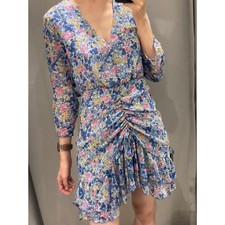 Zara Floral Mini Dress Medium 9878/066
