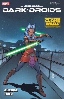 DARK DROIDS 1 2ND PRINT CAMUNCOLI AHSOKA NYCC TRADE VARIANT NM STAR WARS