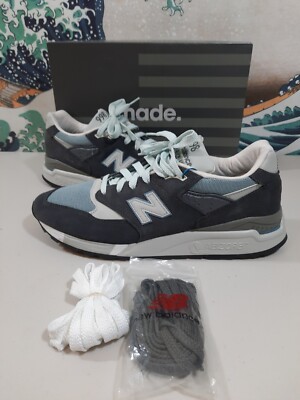 New Balance 998 X Kith Steel Blue M998KT Size 12 | eBay New Balance 998 X Kith Steel Blue M998KT Size 12 | eBay