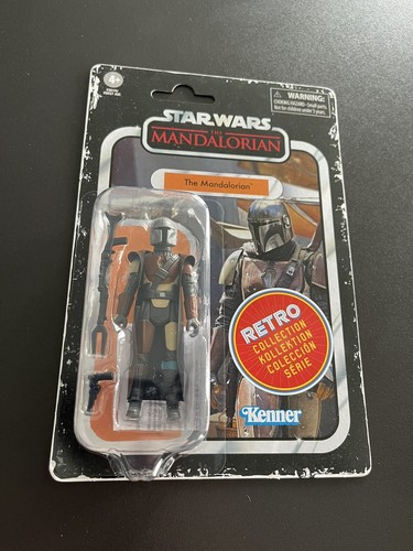 Star Wars Mandalorian Retro Collection WAVE 1 incl Monopoly Set Of 8 New Figures - Picture 12 of 24