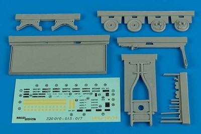 Aerobonus 320017 1/32 MHU191/M w/Aero 71A Skid Platform