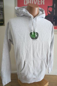 apple moletom com capuz supreme