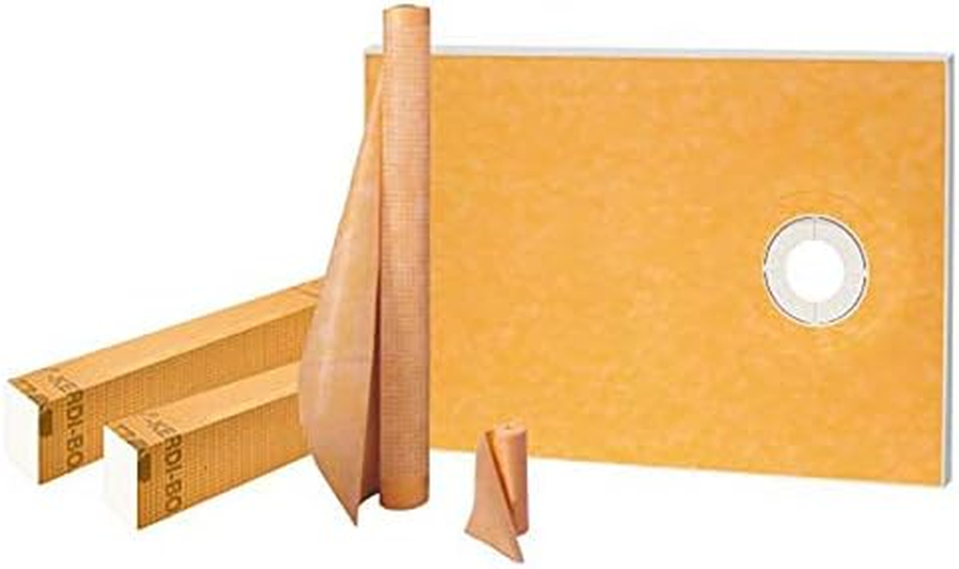 Schluter KerdiShower Kit 38" X 60", Offset, No Drain/No Flange eBay