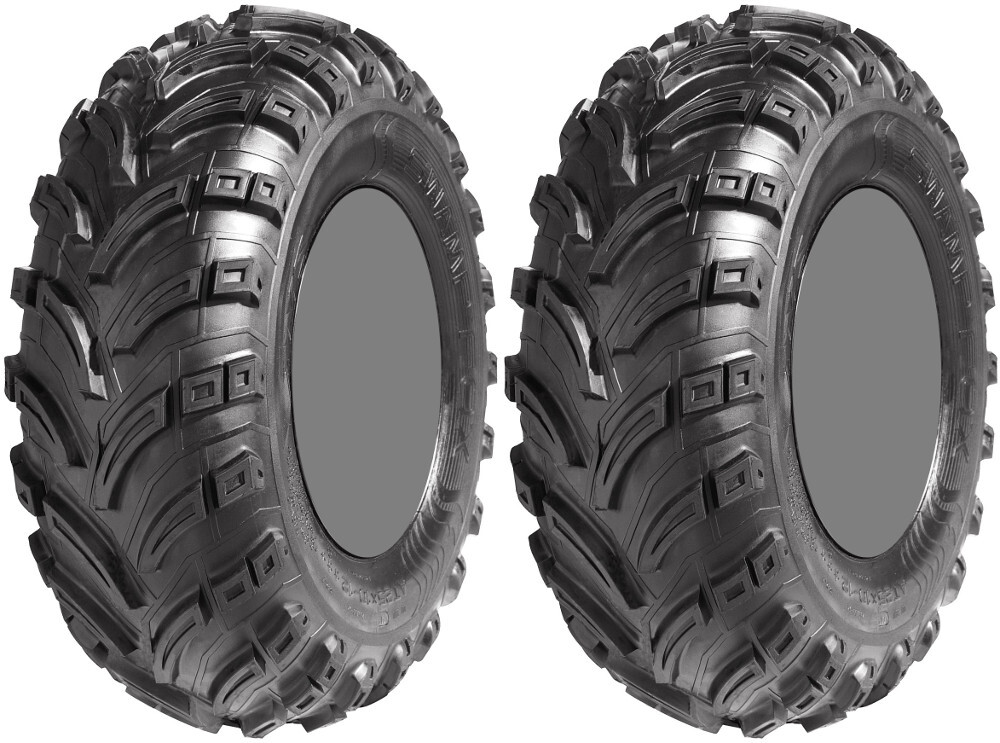 Pair 2 AMS Swamp Fox 23x1012 ATV Tire Set 23x10x12 231012 eBay