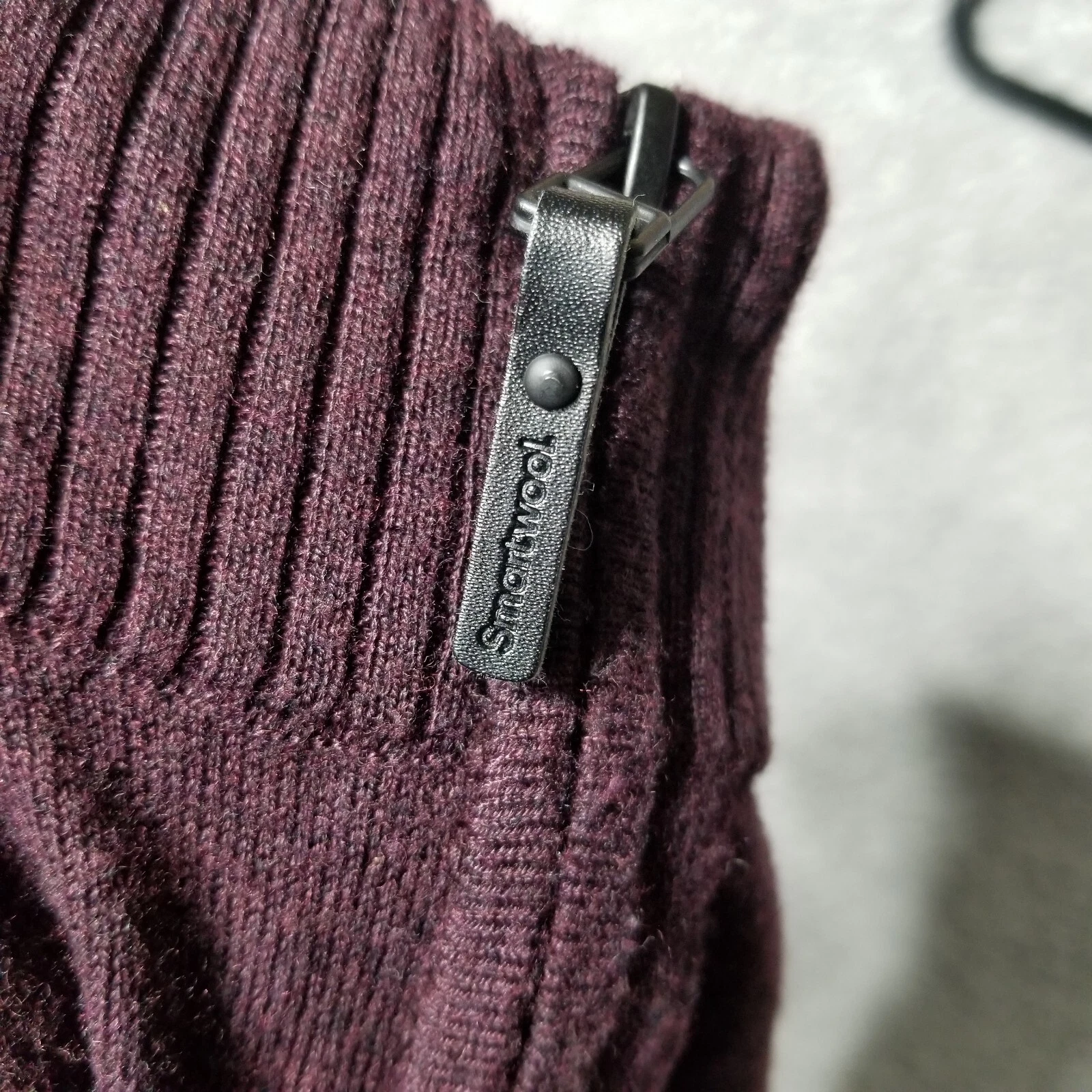 smartwool sparwood 1/4 zip pullover wool blend sweater