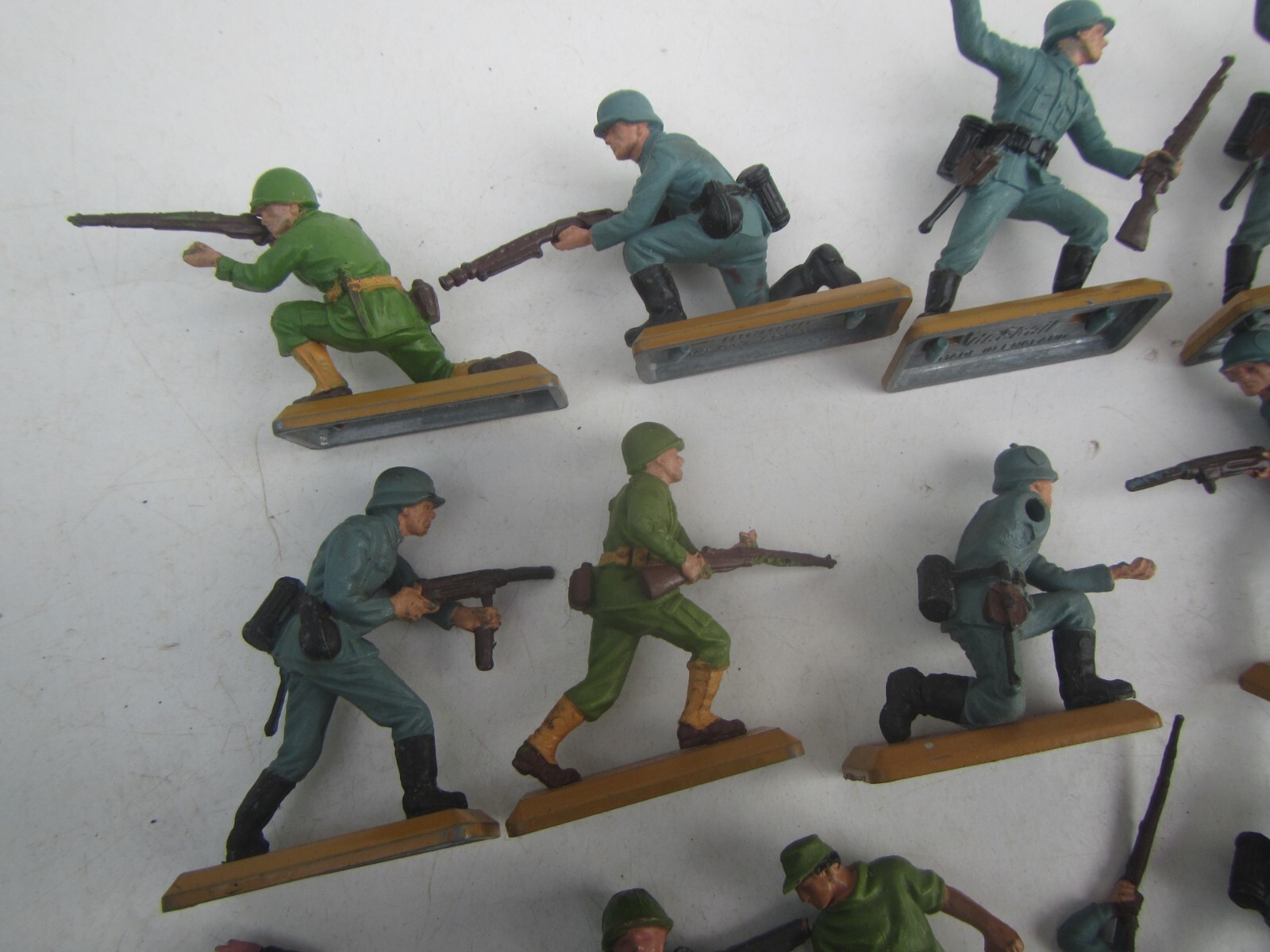 Vintage Job Lot of BRITAINS Deetail Plastic Toy Soldiers eBay